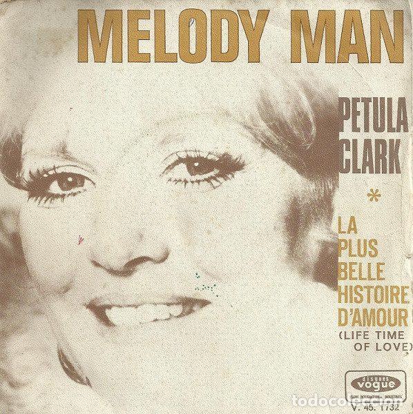 Vinyl-Schallplatten: Petula Clark &ndash; Melody Man (Vinyl, Disques Vogue V. 45-1732)