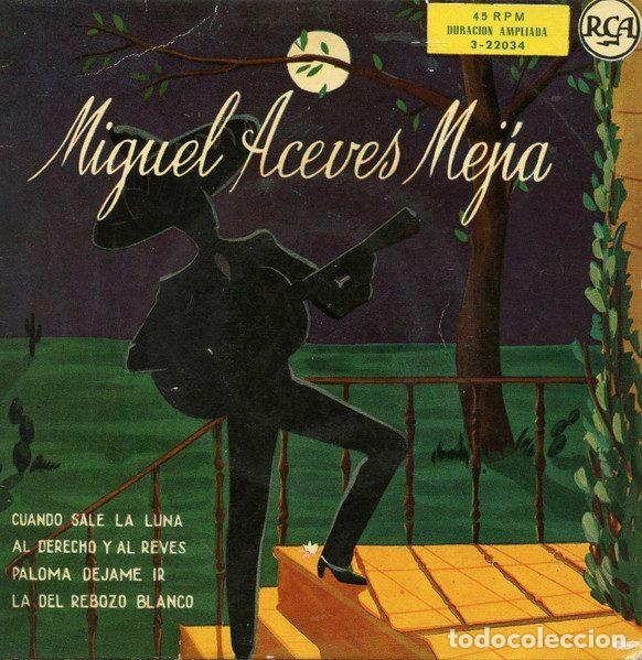 Dischi in vinile: Miguel Aceves Mejia Con El Mariachi Vargas &ndash; Cuando Sale La Luna / Al Derecho Y Al Rev&eacute;s /...