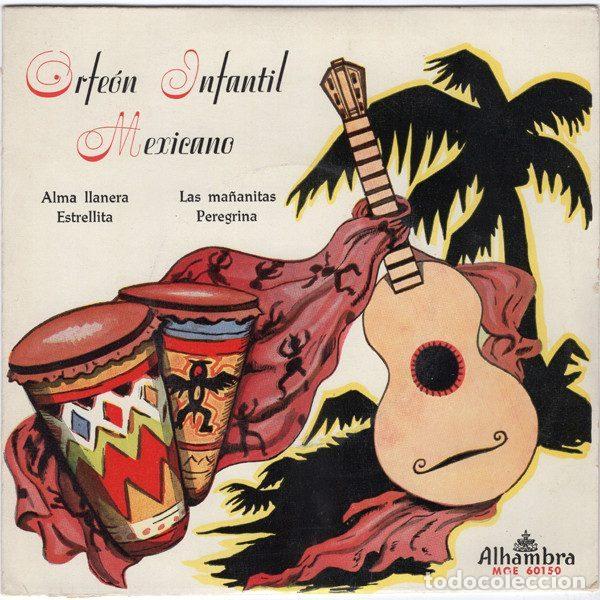Dischi in vinile: Orfe&oacute;n Infantil Mexicano &ndash; Alma Llanera (Vinyl, Alhambra MGE 60150)
