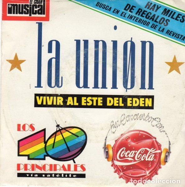 Vinyl-Schallplatten: La Uni&oslash;n / La Dama Se Esconde &ndash; Vivir Al Este Del Ed&eacute;n / Capturado (Vinyl, WEA 1.092)
