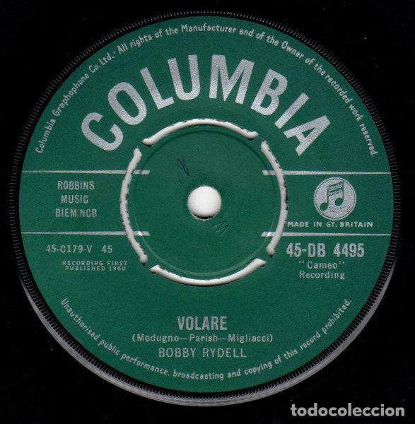 Dischi in vinile: Bobby Rydell &ndash; Volare (Vinyl, Columbia 45-DB 4495)