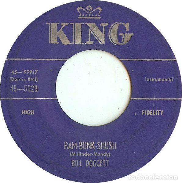 Disques de vinyle: Bill Doggett &ndash; Ram-Bunk-Shush / Blue Largo (Vinyl, King Records 45-5020)