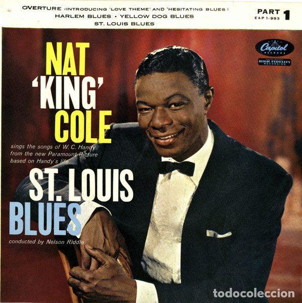 Vinyl records: Nat 'King' Cole &ndash; St. Louis Blues (Part 1) (Vinyl, Capitol Records EAP1-993)