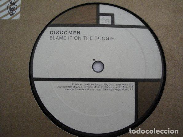 Vinyl records: Discomen &ndash; Blame It On The Boogie (Vinyl, Vendetta Records VENMX 186M)