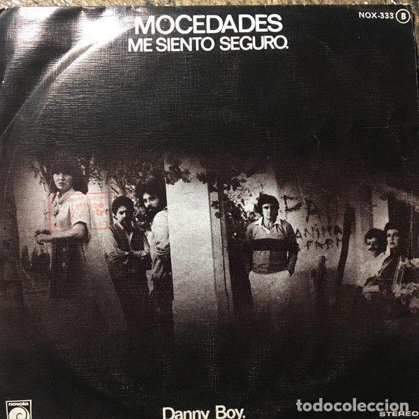 Discos de vinilo: Mocedades &ndash; Me Siento Seguro / Danny Boy (Vinyl, Novola NOX-333)