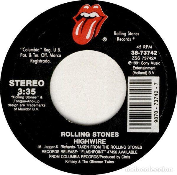 Discos de vinil: Rolling Stones &ndash; Highwire (Vinyl, Rolling Stones Records 38-73742)