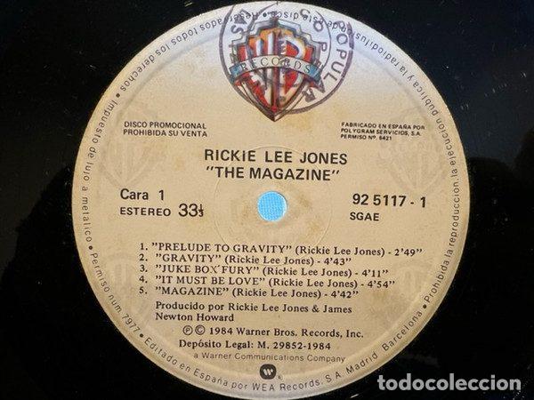 Vinyl records: Rickie Lee Jones &ndash; The Magazine (Vinyl, Warner Bros. Records Inc. 925 117-1)