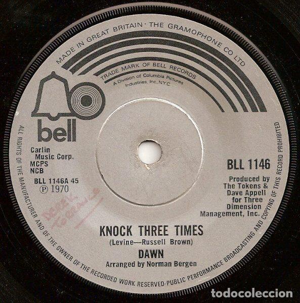 Discos de vinil: Dawn &ndash; Knock Three Times (Vinyl, Bell Records BLL 1146)