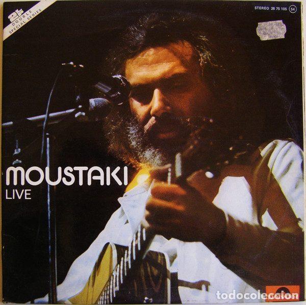 Vinyl-Schallplatten: Moustaki &ndash; Live (Vinyl, Polydor 26 75 105)