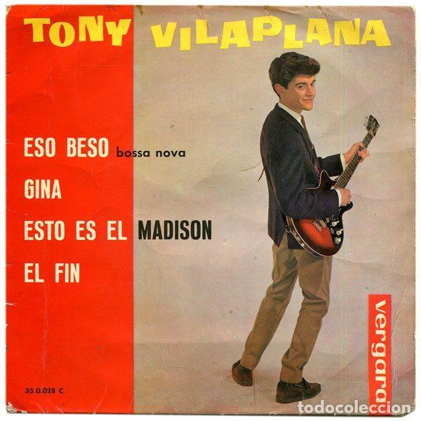 Discos de vinil: Tony Vilaplana &ndash; Eso Beso (Bossa Nova) (Vinyl, Vergara 35.0.028 C)