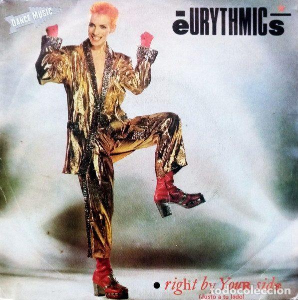 Vinyl-Schallplatten: Eurythmics &ndash; Right By Your Side = Justo A Tu Lado (Vinyl, RCA Victor PB-68126)