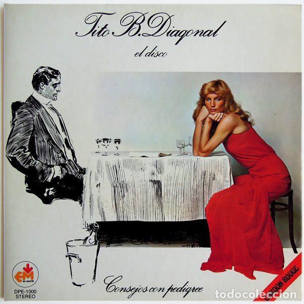 Vinyl records: Tito B. Diagonal &ndash; Consejos Con Pedigree (Vinyl, Edi-Master DPE-1000)