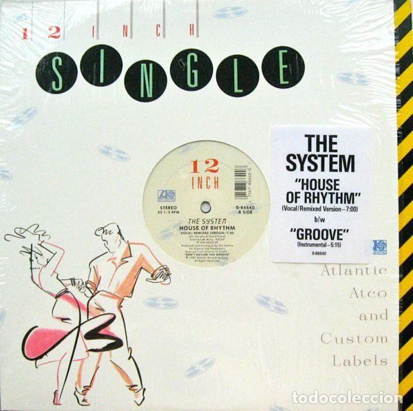 Discos de vinilo: The System &ndash; House Of Rhythm / Groove (Vinyl, Atlantic 0-86640)