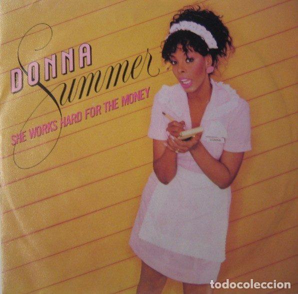 Discos de vinil: Donna Summer &ndash; She Works Hard For The Money (Vinyl, Mercury 812 370-7)