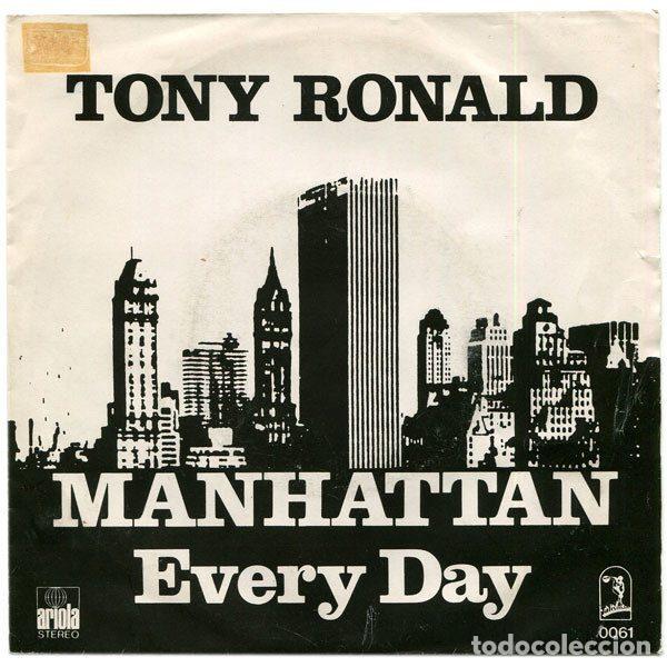 Vinyl records: Tony Ronald &ndash; Manhattan (Vinyl, Ariola 0061)