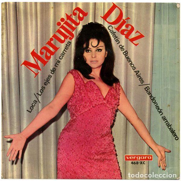Vinyl records: Marujita D&iacute;az &ndash; Loca / Los Ejes De Mi Carreta / Cafetin De Buenos Aires / Bandoneon Arrabalero...