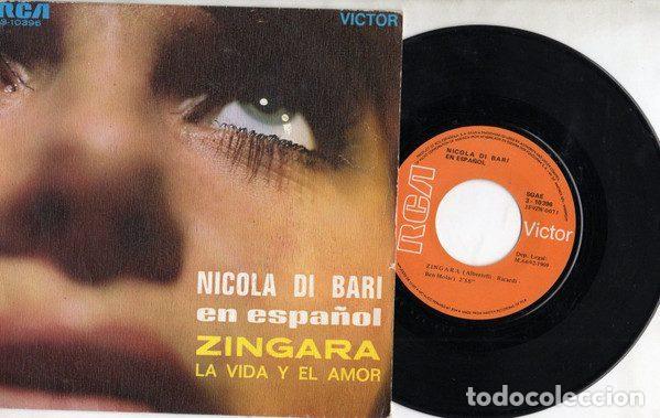 Discos de vinilo: Nicola Di Bari &ndash; La Vida Y El Amor (Vinyl, RCA Victor 3-10396)