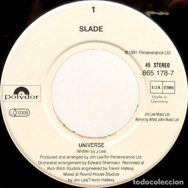 Discos de vinilo: Slade &ndash; Universe (Vinyl, Polydor 865 178-7) - Foto 3