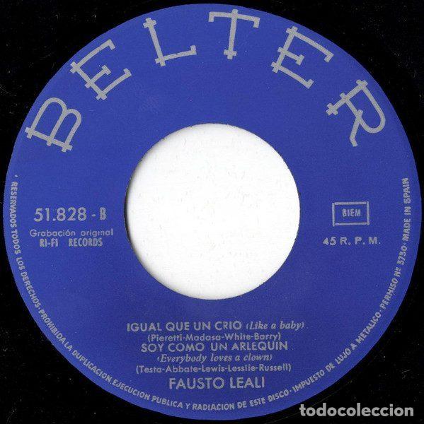 Discos de vinilo: Fausto Leali &ndash; Herida (Vinyl, Belter 51.828) - Foto 4