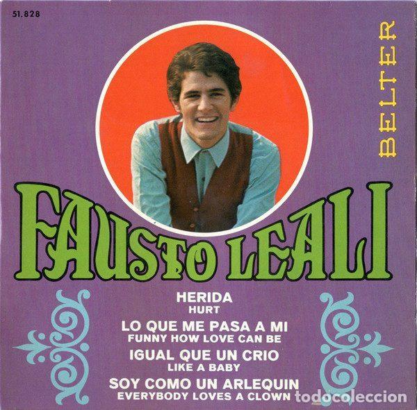 Discos de vinilo: Fausto Leali &ndash; Herida (Vinyl, Belter 51.828)