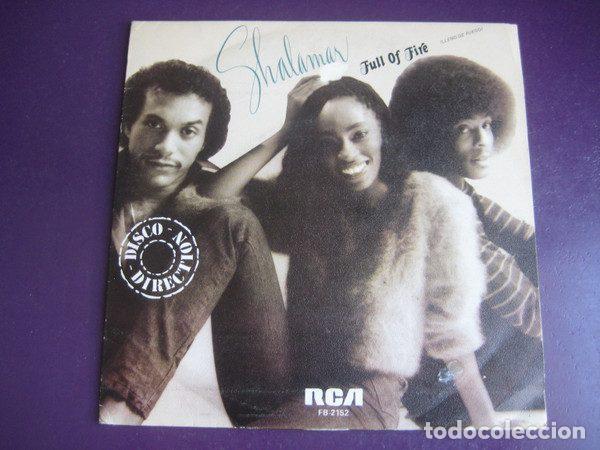 Vinyl-Schallplatten: Shalamar &ndash; Full Of Fire = Lleno De Fuego (Vinyl, RCA FB-2152)