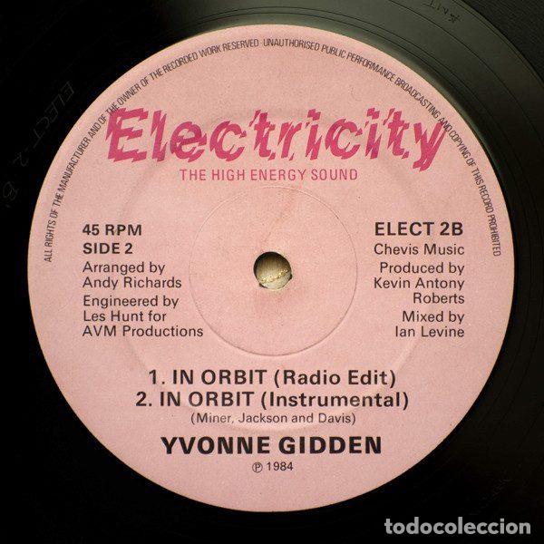 Disques de vinyle: Yvonne Gidden &ndash; In Orbit (Vinyl, Electricity Records ELECT 2)