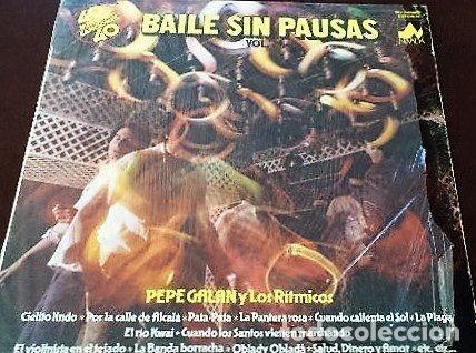 Discos de vinil: Pepe Galan Y Los Ritmicos &ndash; Baile Sin Pausas 2 (Vinyl, Nevada ND-50.1407)