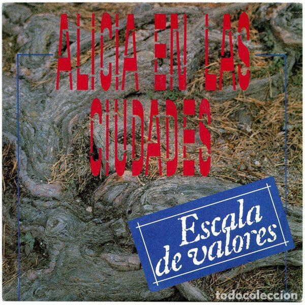Disques de vinyle: Alicia En Las Ciudades &ndash; Escala De Valores (Vinyl, Virgin SP-ALI 4)