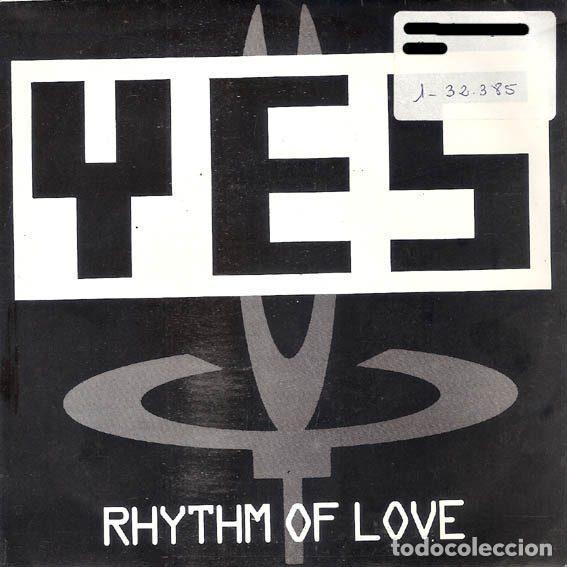 Vinyl records: Yes &ndash; Rhythm Of Love (Vinyl, ATCO Records 908)