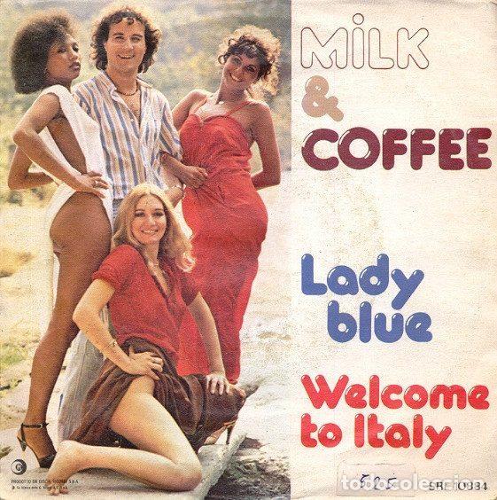 Vinyl records: Milk & Coffee &ndash; Lady Blue (Vinyl, Ricordi SRL 10884)
