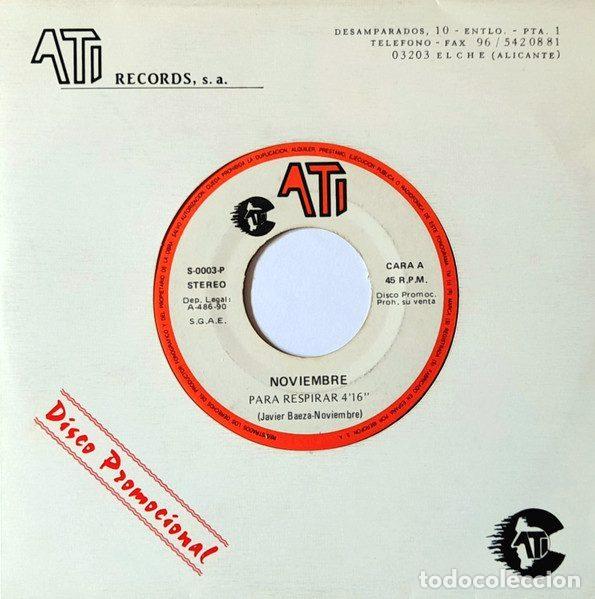 Dischi in vinile: Noviembre &ndash; Para Respirar (Vinyl, ATI S-0003-P)