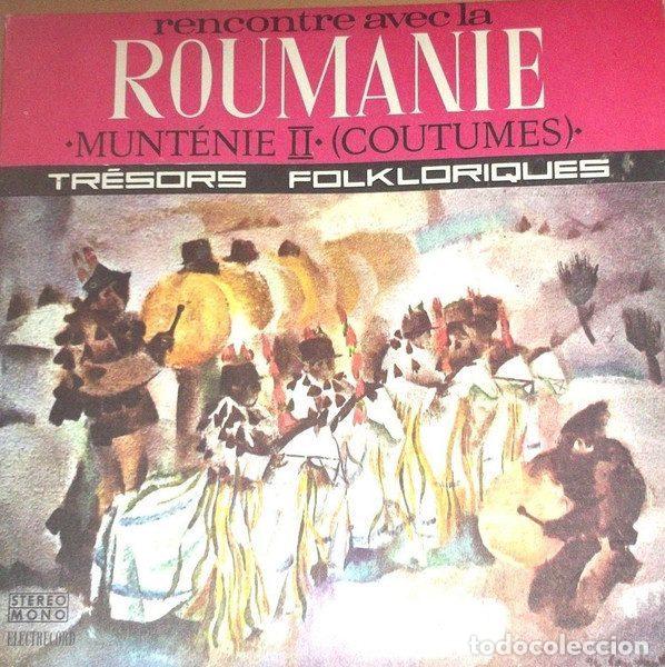 Discos de vinil: Orchestra Paraschiv Oprea &ndash; Munt&eacute;nie II (Coutumes) (Vinyl, Electrecord STM-EPE 01478)