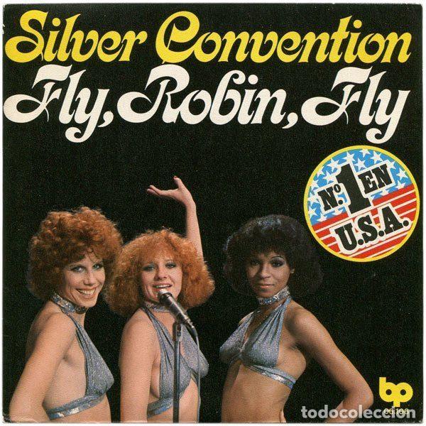 Discos de vinil: Silver Convention &ndash; Fly, Robin, Fly / Tiger Baby (Vinyl, BP 06.106)