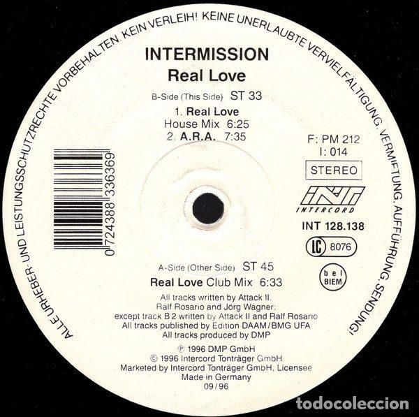 Vinyl records: Intermission &ndash; Real Love (Vinyl, Blow Up INT 128.138)