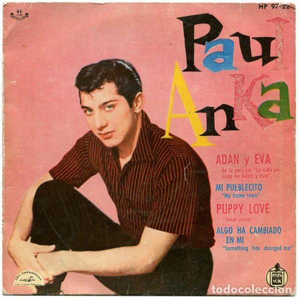 Vinyl records: Paul Anka &ndash; Adan Y Eva (De La Pel&iacute;cula &rdquo;La Vida Privada De Ad&aacute;n Y Eva&rdquo;) (Vinyl, ABC-Paramount HP...