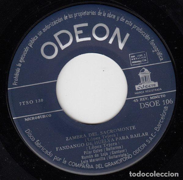 Discos de vinilo: Various &ndash; Andalucia Y Sus Bailes (Vinyl, Odeon DSOE 106) - Foto 4
