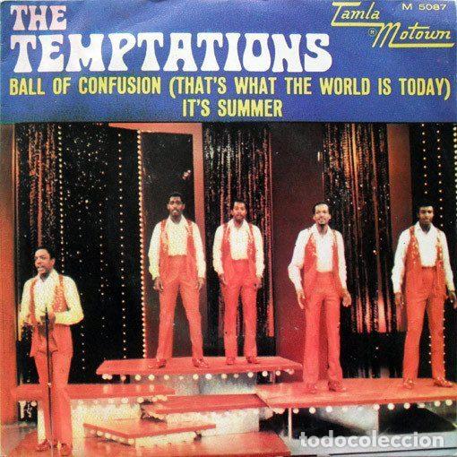 Disques de vinyle: The Temptations &ndash; Ball Of Confusion (That's What The World Is Today) / It's Summer (Vinyl, Tamla...
