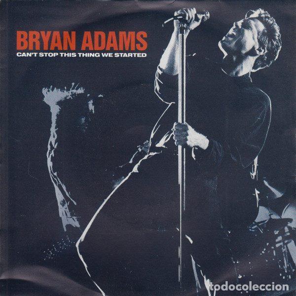 Discos de vinil: Bryan Adams &ndash; Can't Stop This Thing We Started (Vinyl, A&M Records 390 812-7)