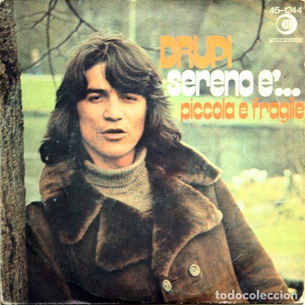 Disques de vinyle: Drupi &ndash; Sereno &Egrave; ... (Vinyl, Ricordi 45-1244)