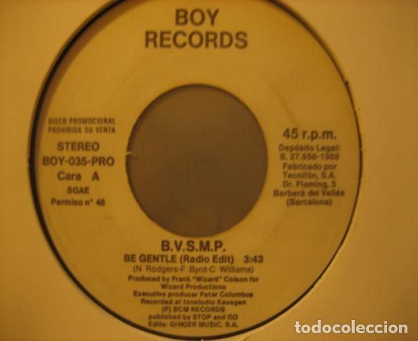 Disques de vinyle: B.V.S.M.P. &ndash; Be Gentle (Vinyl, Boy Records BOY-035-PRO)