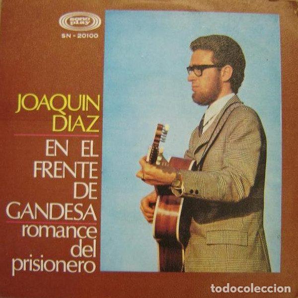 Discos de vinil: Joaqu&iacute;n D&iacute;az &ndash; En El Frente De Gandesa / Romance Del Prisionero (Vinyl, Sonoplay SN 20.100)