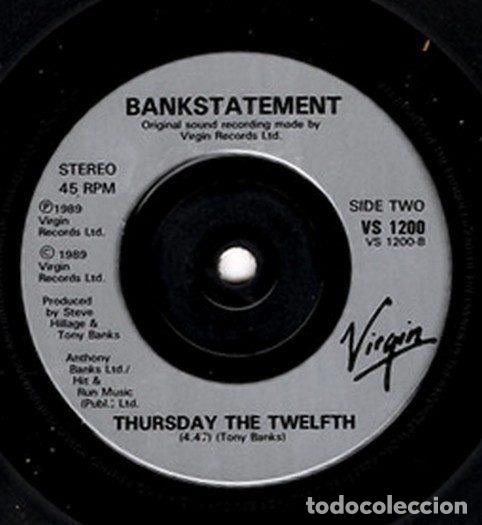 Discos de vinilo: Bankstatement &ndash; Throwback (Vinyl, Virgin VS 1200) - Foto 4
