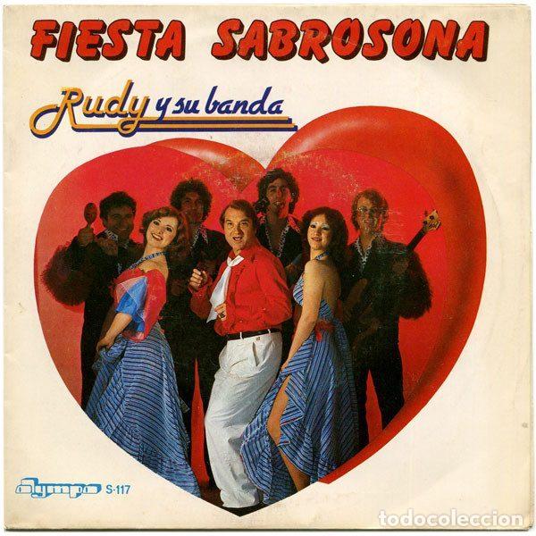 Discos de vinilo: Rudy Y Su Banda &ndash; Fiesta Sabrosona (Vinyl, Olympo S-117)