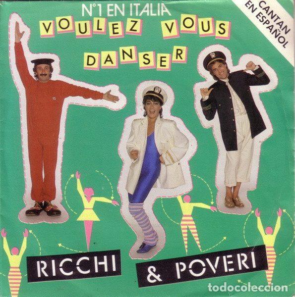 Discos de vinilo: Ricchi & Poveri &ndash; (Cantan En Espa&ntilde;ol) Voulez Vous Danser (Vinyl, Baby Records BRE 50311)