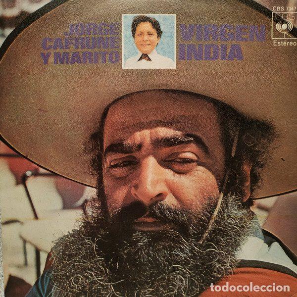Discos de vinilo: Jorge Cafrune Y Marito &ndash; Virgen India (Vinyl, CBS CBS 7947)