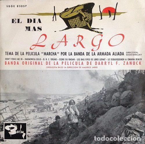 Discos de vinilo: Various &ndash; El Dia Mas Largo. Banda Original De La Pelicula De Darryl F. Zanuck (Vinyl, Barclay...