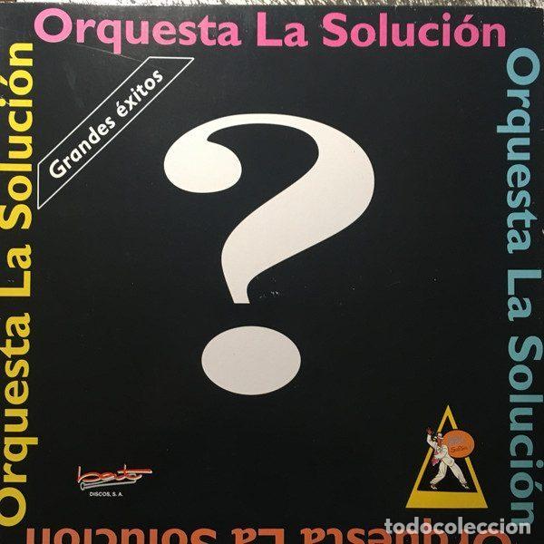 Discos de vinilo: Orquesta La Solucion &ndash; Grandes Exitos (Vinyl, Bat Discos 060 7967581)