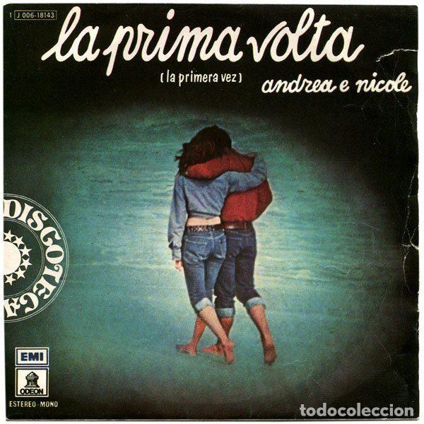 Vinyl-Schallplatten: Andrea E Nicole / I Beati Paoli &ndash; La Prima Volta (Vinyl, Odeon 1 J 006-18.143)