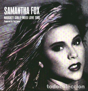Discos de vinil: Samantha Fox &ndash; Naughty Girls (Need Love Too) (Vinyl, Jive FOXY T 9)
