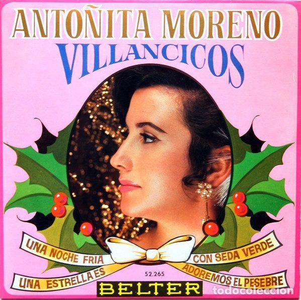Discos de vinil: Anto&ntilde;ita Moreno &ndash; Villancicos (Vinyl, Belter 52.265)
